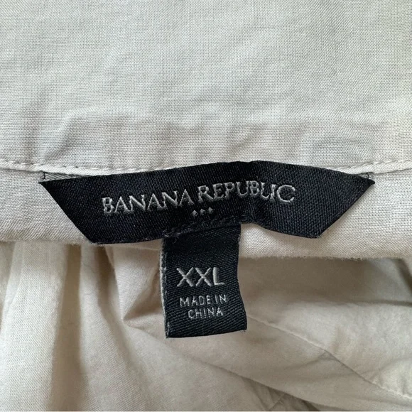 Banana Republic Factory Tiered Surplice Mini Dress Women XXL V-Neck Balloon Slee - Picture 10 of 13